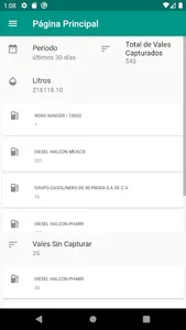 Control de combustible screenshot 4