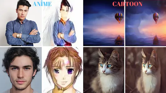 Cartoon Image Anime & Vangogh screenshot 4