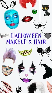 Halloween Makeup and Hair screenshot 0