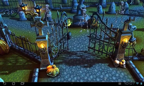 Halloween Cemetery 3D LWP screenshot 10