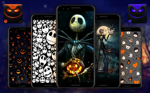 Halloween Live Wallpapers 4d B screenshot 0
