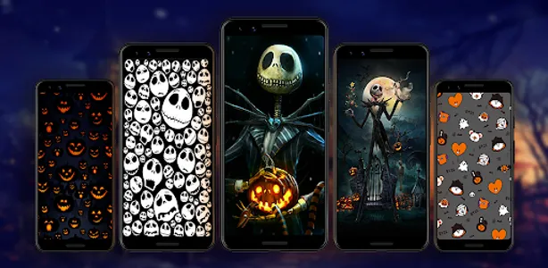 Halloween Live Wallpapers 4d B screenshot 1