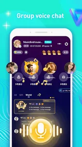 LightChat -Voice Chat & Meet & screenshot 1