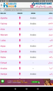 Muslim Baby Names & Meanings I screenshot 22