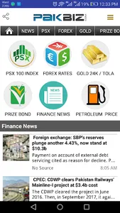 PakBiz: Prize Bond, PSX, Forex screenshot 0