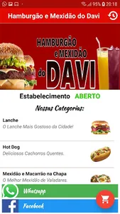 Hamburgão e Mexidão do Davi screenshot 1