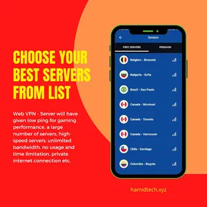 Web Master VPN - Private Proxy screenshot 3