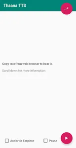 Thaana Text to Speech (TTS) screenshot 0