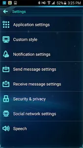Handcent NextSMS Skin HighTech screenshot 2