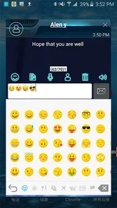Handcent NextSMS Skin HighTech screenshot 7