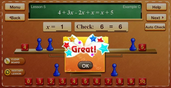 Hands-On Equations 1 screenshot 3