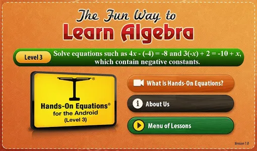 Hands-On Equations 3: Tablet screenshot 4