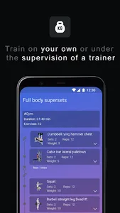 HealthyWay:body weight fitness screenshot 4