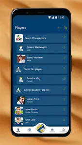 Beach Volleyball tracker screenshot 2