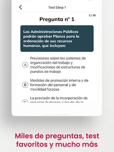 Solo Test - Test Oposiciones screenshot 13