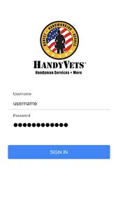 HandyVets Client screenshot 2