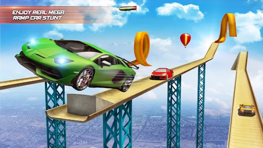 Mega Ramp Car Racing Master 3D screenshot 16