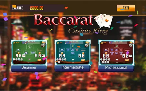 Baccarat  : CasinoKing game screenshot 0