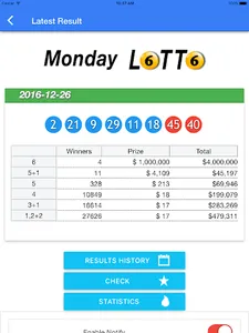 Australia Lotto Result check screenshot 13