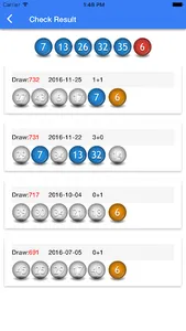SA Lotto result check notify screenshot 5