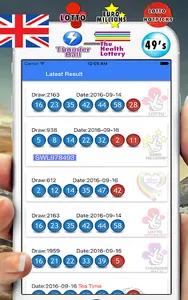 UK Lottery result check screenshot 0