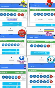 UK Lottery result check screenshot 1