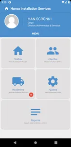 Hansa Instalacion de Servicios screenshot 1
