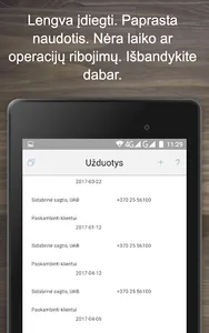 Standard CRM – ryšių su klient screenshot 8