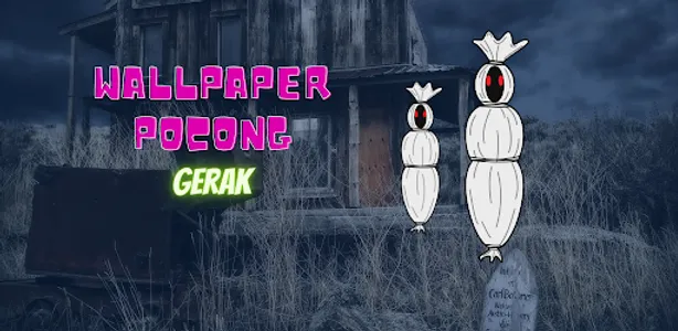 Pocong wallpaper gerak screenshot 2