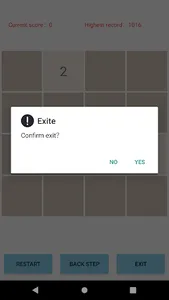 game 2048 screenshot 1