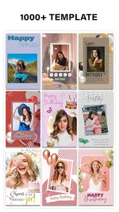 Happy Birthday Photo Frame screenshot 1