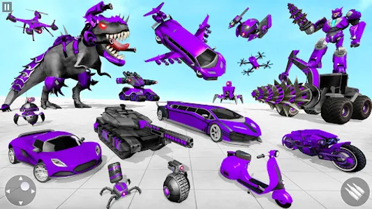 Dino Robot Car Game:Robot Game screenshot 21