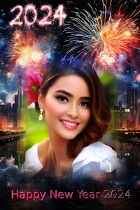 New year photo frame 2024 screenshot 12