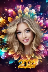 New year photo frame 2024 screenshot 14