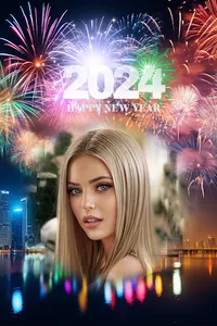 New year photo frame 2024 screenshot 15