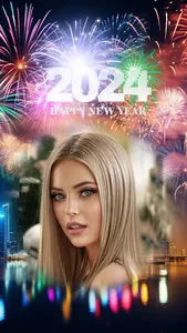 New year photo frame 2024 screenshot 22