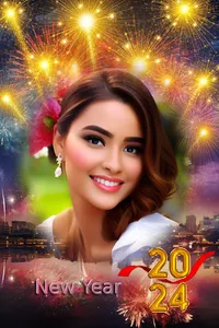 New year photo frame 2024 screenshot 8