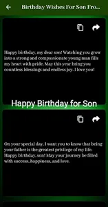 Happy Birthday for Son screenshot 2