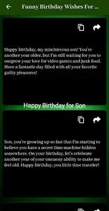 Happy Birthday for Son screenshot 4