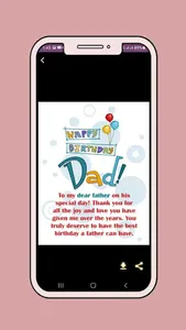 happy birthday papa wishes screenshot 1