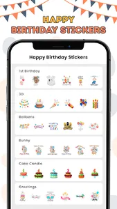 Birthday Stickers - WASticker screenshot 0
