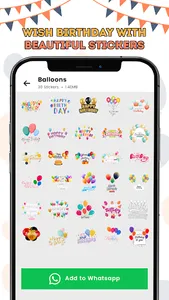 Birthday Stickers - WASticker screenshot 3