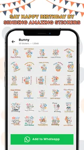 Birthday Stickers - WASticker screenshot 4