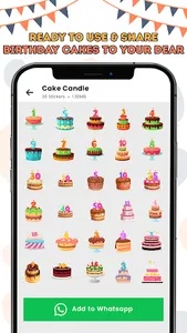 Birthday Stickers - WASticker screenshot 5