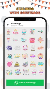 Birthday Stickers - WASticker screenshot 6
