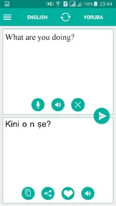 Yoruba English Translator screenshot 0