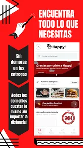 Happy! - Pide todo a domicilio screenshot 0