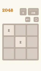 2048 game screenshot 1