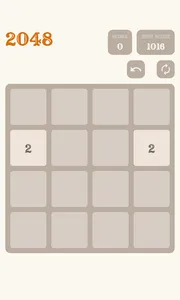 2048 game screenshot 2