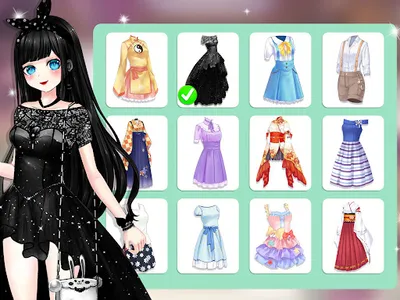 Makeover Anime Dress Up Games screenshot 11